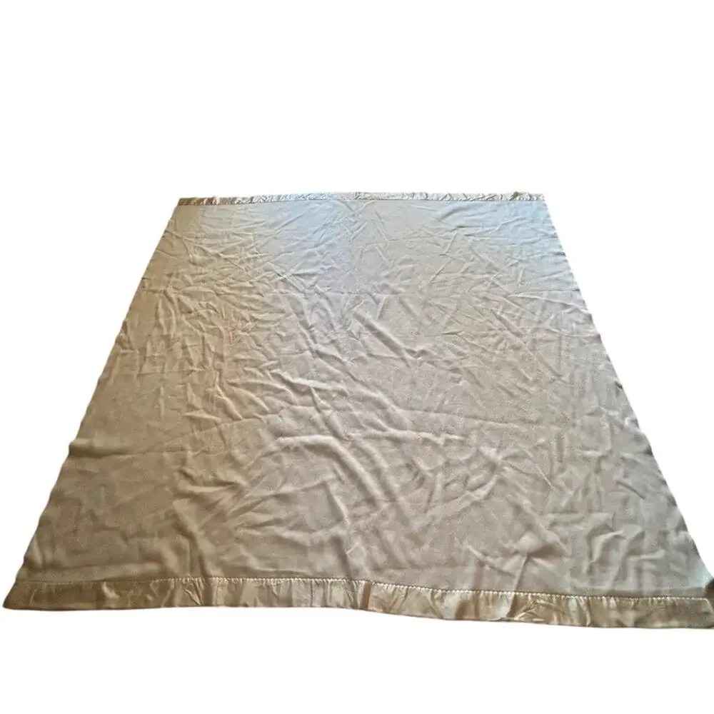 Vintage 86x89” Fieldcrest blanket Touch of Class line 100% virgin acrylic
